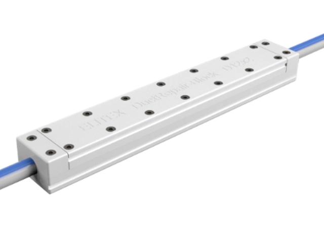 Elitex DuctRepair‑Block – teilbarer Verbindungseinsatz zur nachhaltigen Reparatur von Mikrorohren