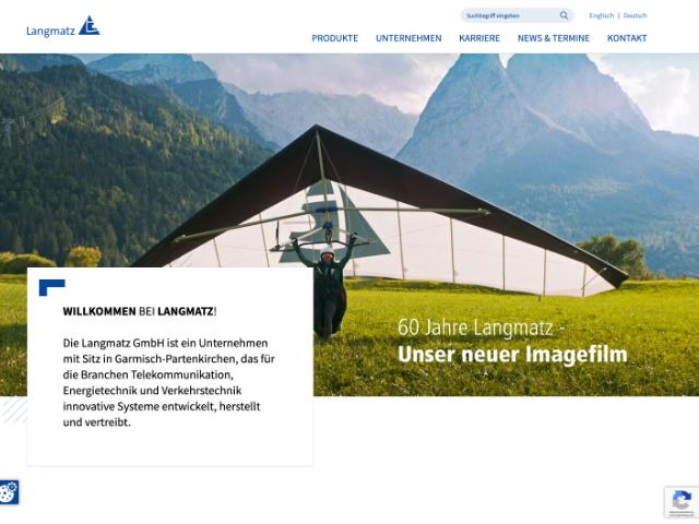 Besuchen Sie die Website von Langmatz