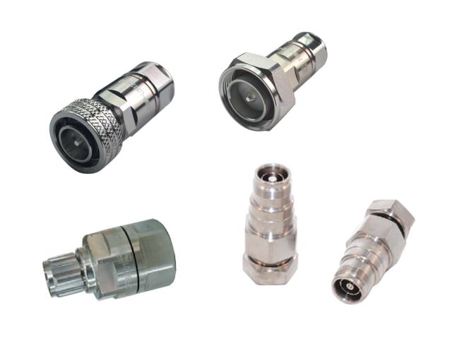 Verschiedene Koax-Steckverbinder