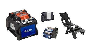Sumitomo Spleißgerät mit Trenngerät und Halterung als verschiedene Kits erhältlich