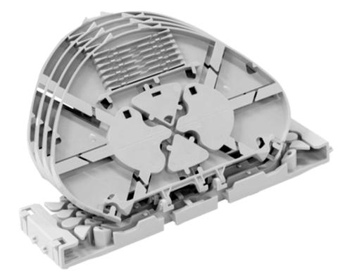 CommScope FIST Spleißkassettenmodul 4 Kassetten von je 12F - ANT 8 UMS