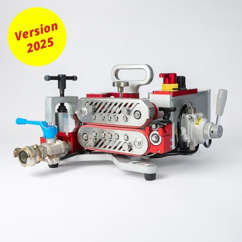 Jetting V2 Einblasmaschine mit Joystick Controller. 2,4 - 16mm, Rohre 7-50mm. 550N. Inkl. Ductlube & Service Kit. Transportkoffer mit Schaumstoff Version 2025