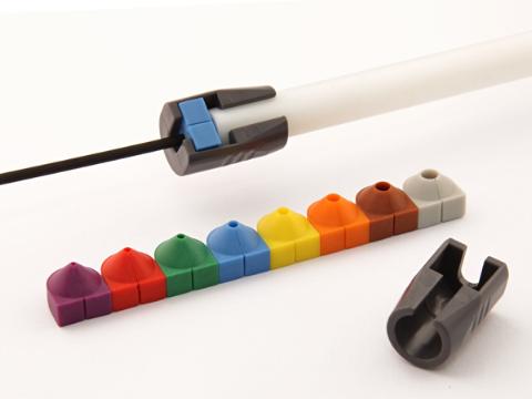 Filoform Einzelzugabdichtung 5 mm/0,9 mm Violett Gas- und wasserdicht bis 0,5 bar VPE 100 Stück geeignet