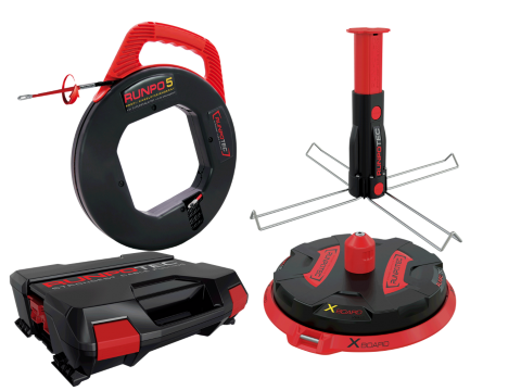 Eldis Runpotec 10137 X Board Profi Kabelabroller XB300