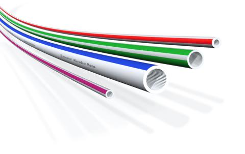 Egeplast Micro Monorohr 7/4 mm  4.100m/Trommel PE-HD Orange DG Farbekode