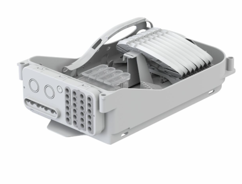 Kaiser Spleißverteiler FMP, 96F, HS, 24 Ausgänge, Loop