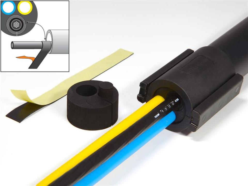 Filoform Rohrabdichtung HDPE 40/24x4mm