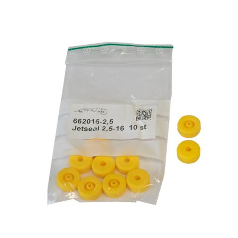 Jetting Jetseal Teilbare Kabeldichtung 2,5mm Außendurchmesser: 16mm für V0/V0-HD VPE: 10 Stück, Farbe: Gelb