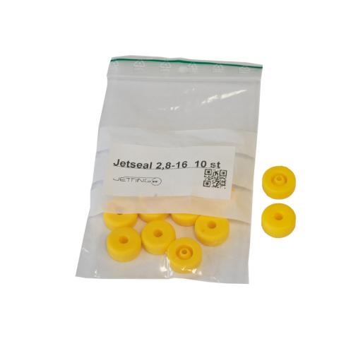 Jetting Jetseal Teilbare Kabeldichtung 2,8mm Außendurchmesser: 16mm für V0/V0-HD VPE: 10 Stück, Farbe: Gelb