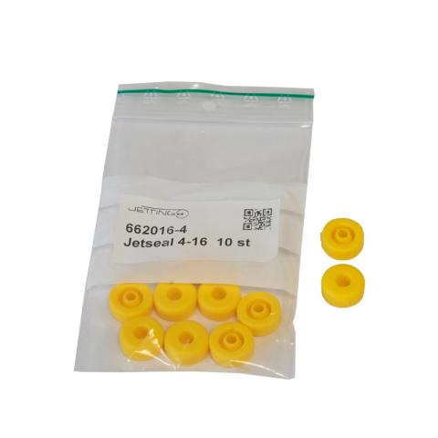 Jetting Jetseal Teilbare Kabeldichtung 4,0mm Außendurchmesser: 16mm für V0/V0-HD VPE: 10 Stück, Farbe: Gelb