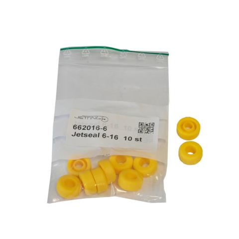 Jetting Jetseal Teilbare Kabeldichtung 6,0mm Außen Dia.: 16mm für V0/V0-HD VPE: 10 Stück, Farbe: Gelb