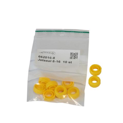 Jetting Jetseal Teilbare Kabeldichtung 8,0mm Außen Dia.: 16mm für V0/V0-HD VPE: 10 Stück, Farbe: Gelb