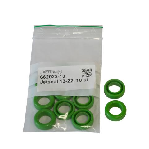 Jetting Jetseal Teilbare Kabeldichtung 13,0mm Außendurchmesser: 22mm für V2/V3 VPE: 10 Stück, Farbe: Grün