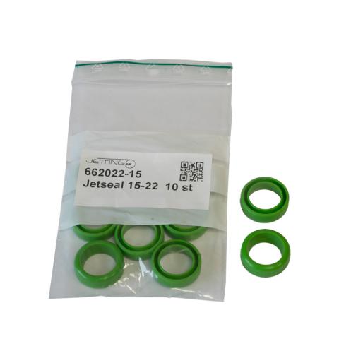 Jetting Jetseal Teilbare Kabeldichtung 15,0mm Außendurchmesser: 22mm für V2/V3 VPE: 10 Stück, Farbe: Grün