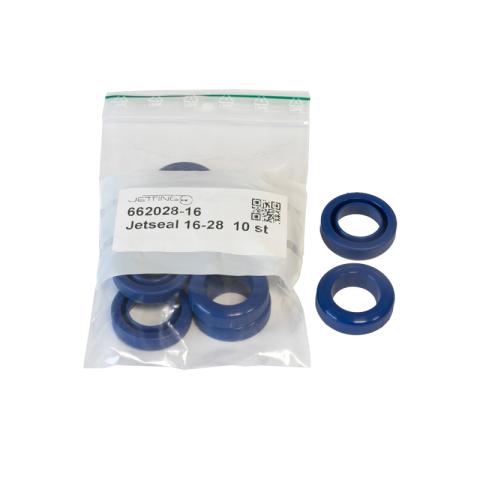 Jetting Jetseal Teilbare Kabeldichtung 16,0mm Außendurchmesser: 28mm für V2/V3 VPE: 10 Stück, Farbe: Blau