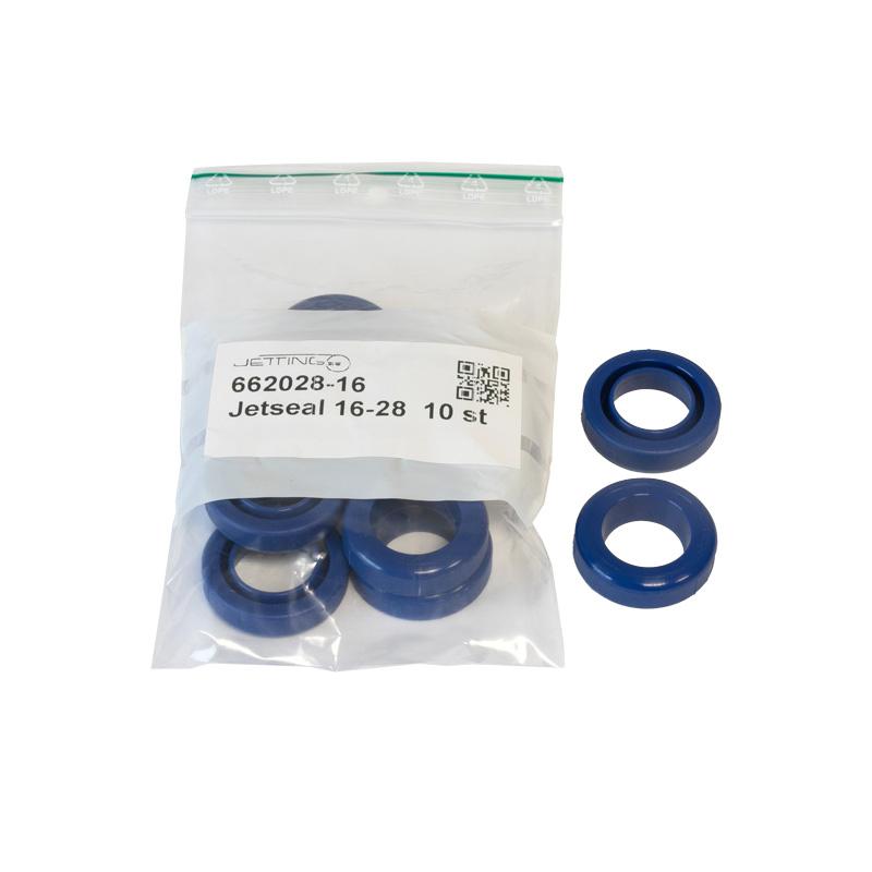 Jetting Jetseal Teilbare Kabeldichtung 16,0mm Außendurchmesser: 28mm für V2/V3 VPE: 10 Stück, Farbe: Blau