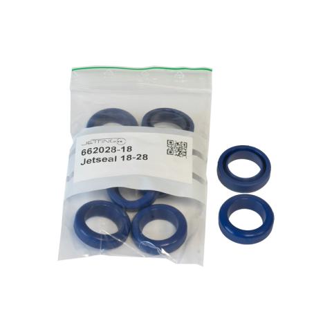 Jetting Jetseal Teilbare Kabeldichtung 18,0mm Außendurchmesser: 28mm für V2/V3 VPE: 10 Stück, Farbe: Blau