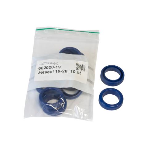 Jetting Jetseal Teilbare Kabeldichtung 19,0mm Außendurchmesser: 28mm für V2/V3 VPE: 10 Stück, Farbe: Blau
