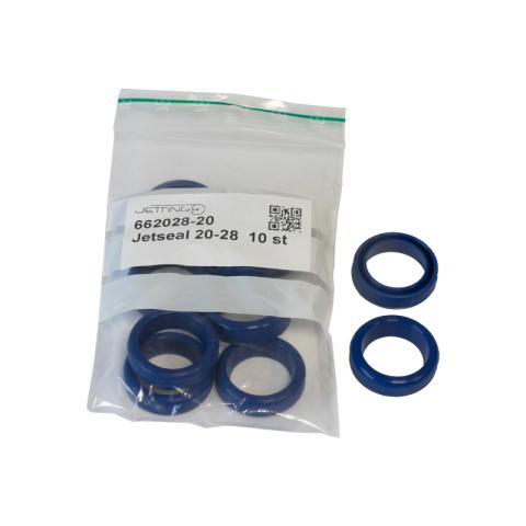 Jetting Jetseal Teilbare Kabeldichtung 20,0mm Außendurchmesser: 28mm für V2/V3 VPE: 10 Stück, Farbe: Blau