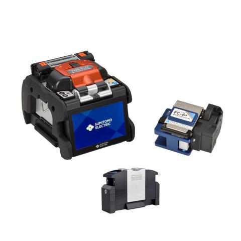 Sumitomo Spleißgerät T-72C+ mit Trenngerät FC-6R+, ohne Workstation, mit Crimppresse