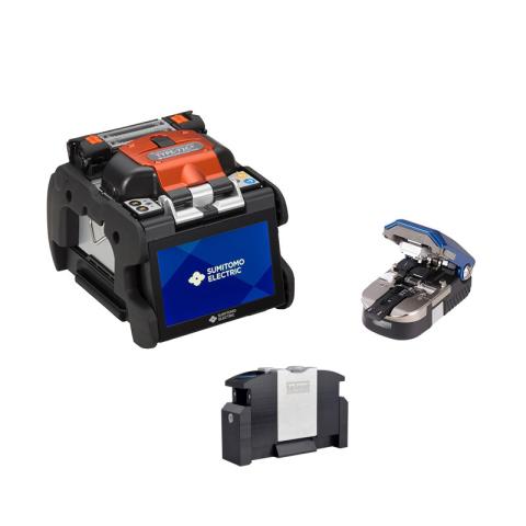 Sumitomo Spleißgerät T-72C+ mit Trenngerät FC-8R-F-2, ohne Workstation, mit Crimppresse